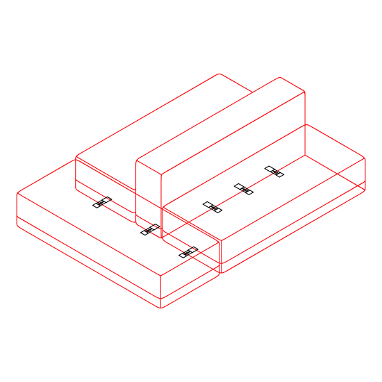 Caimi Volumi koppelstuk