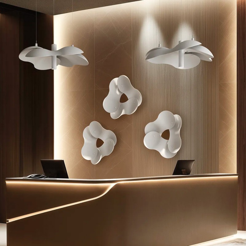 Caimi Clover akoestisch paneel met elegantie